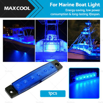 compare product 1x For 12V Marine Boat LED Deck Courtesy Lights Waterproof Stern Transom Light