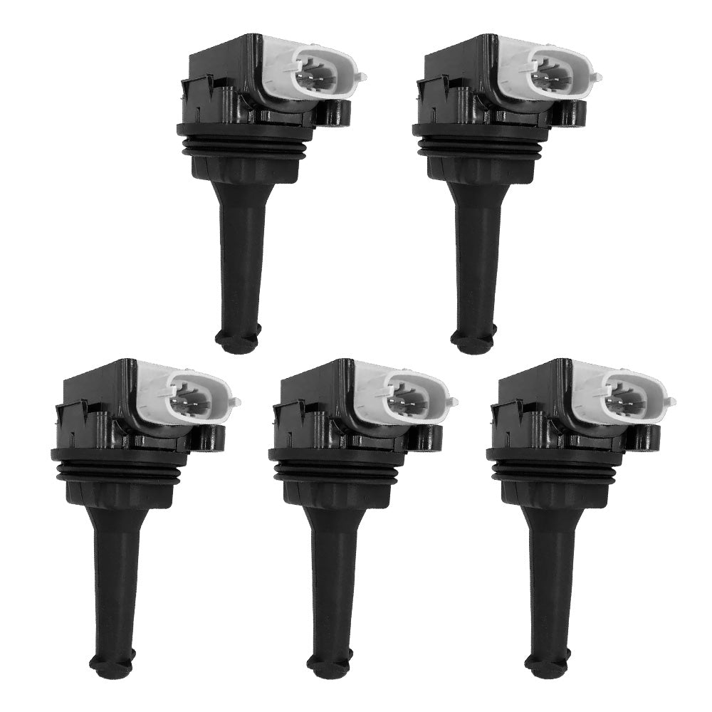 5PCS Ignition Coil Suitable For Ford Focus ST XR5 RS Mondeo XR5 Kuga 2. 5L Turbo