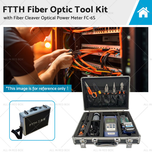{{ FTTH Fiber Optic Tool Kit with Fiber Cleaver Optical Power Meter FC-6S }} - Buy Car Parts Online at {{ Kaka Auto Parts }}.