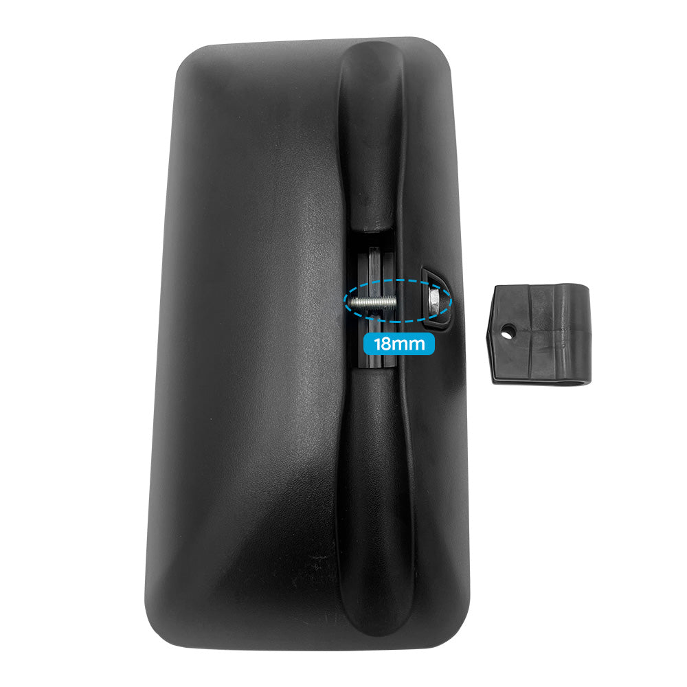 Truck Mirror Left Hand 340mm x 165mm Suitable For Mitsubishi Canter Fuso FE7 FE8 2005–2011