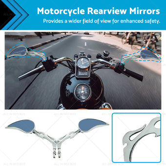 compare product Motorcycle Rearview Mirrors Suitable For Harley Davidson Street Glide Dyna
