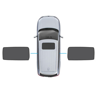 compare product 2x Rear Port Window Magnetic Mesh Sunshades Suitable for Kia Carnival YP Series