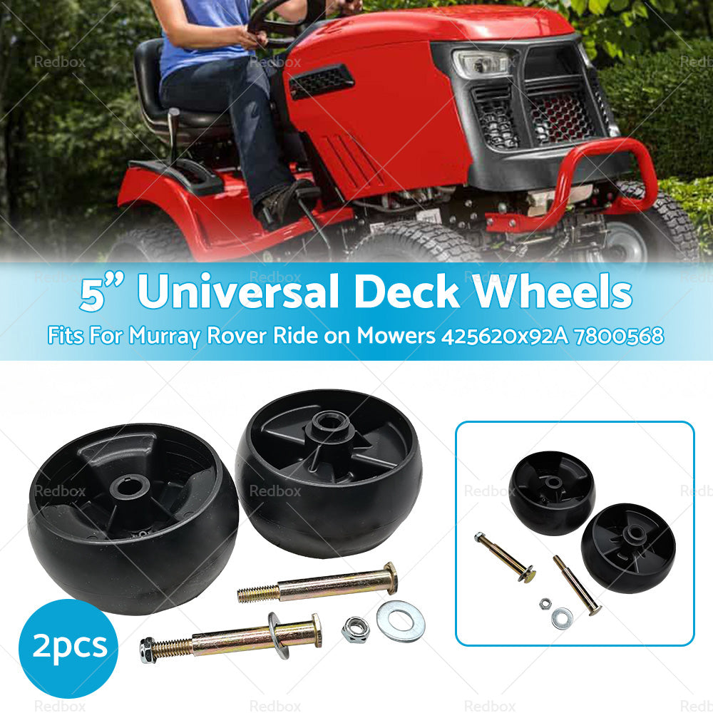 {{ 2x 5 inch  Universal Deck Wheels for Murray Rover Ride on Mowers 425620x92A 42581x50D }} - Buy Car Parts Online at {{ Kaka Auto Parts }}.