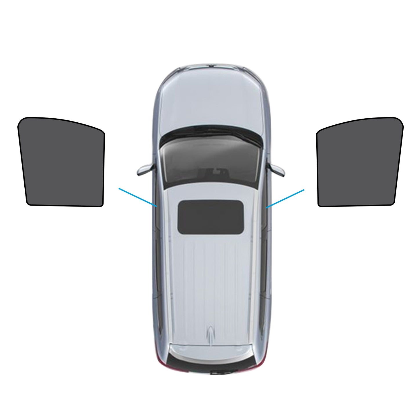 {{ 2x Car Front Window Shades Suitable for LDV G10 2014-Present UVB&UVA Protection }} - Buy Car Parts Online at {{ Kaka Auto Parts }}.