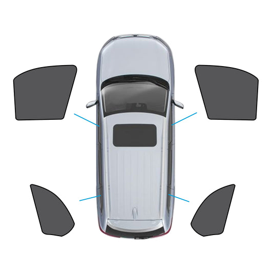 Car Window Magnetic Mesh Sun Shade Suitable For BMW X5 E70 2006-2013