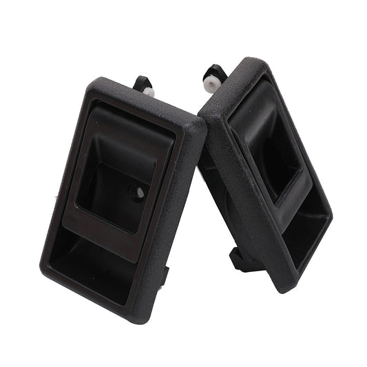 Pair Inner Door Handle Black Suitable For Toyota Landcruiser 75 78 79 Series Front / Rear