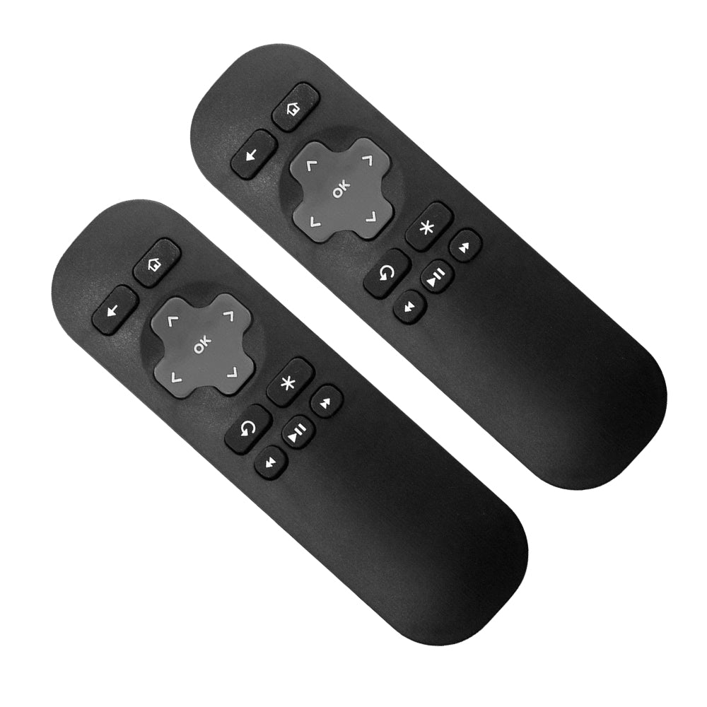 2x Remote Control Replacement Suitable For ROKU 1 / 2 / 3 / 4 & Telstra TV 1 / 2
