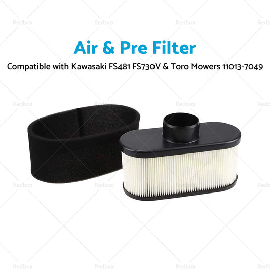 Air  and  Pre Filter Suitable For Kawasaki FS481 FS730V  and  Toro Mowers 11013-7049