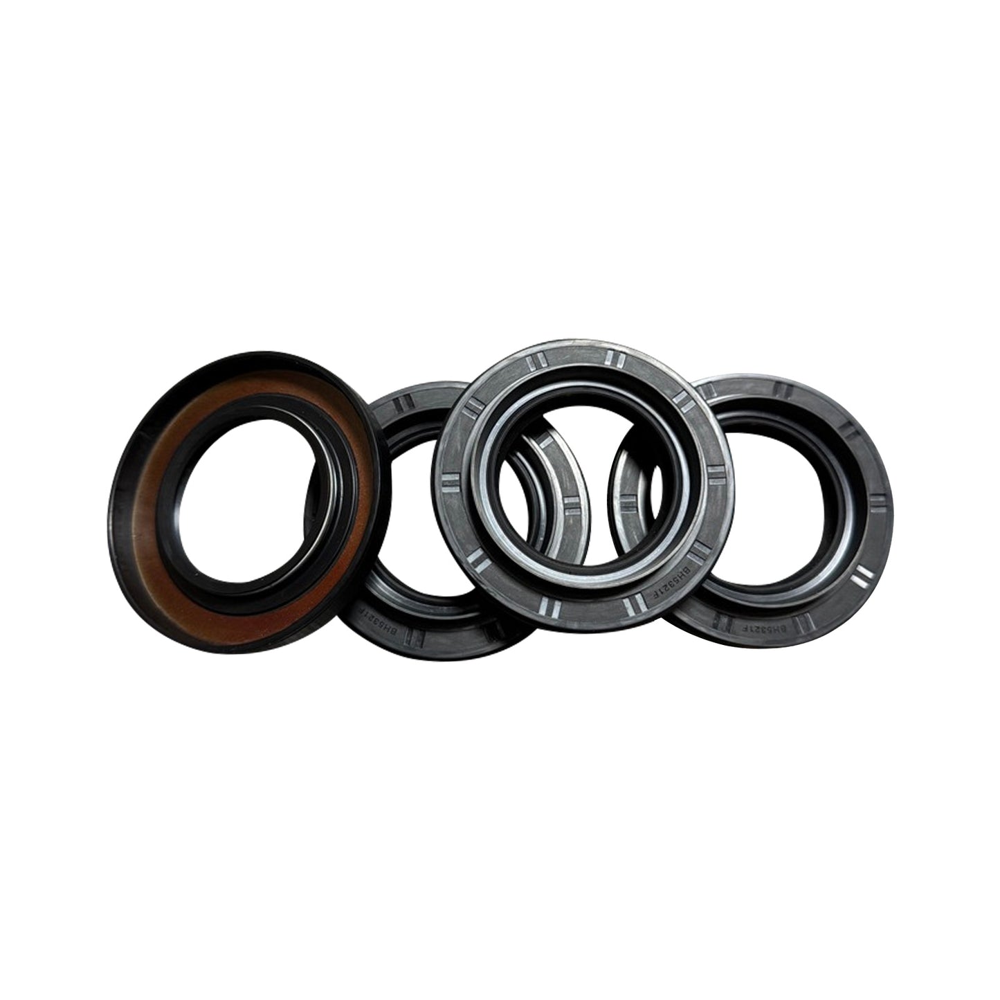 2x RH LH Front Axle Oil Seal Set Suitable for Toyota Hilux TGN26 KUN26 KUN25 RH+LH