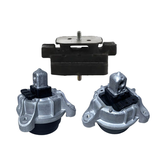 Front & Rear Engine Mount Kit Suitable for BMW 520D F10 F11 GT F07 2.0L Diesel
