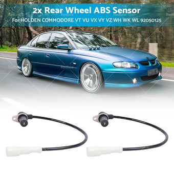 compare product 2x Rear Wheel ABS Sensor 92050125 FITS Holden Commodore VT VY VZ VU VX  WH WK WL