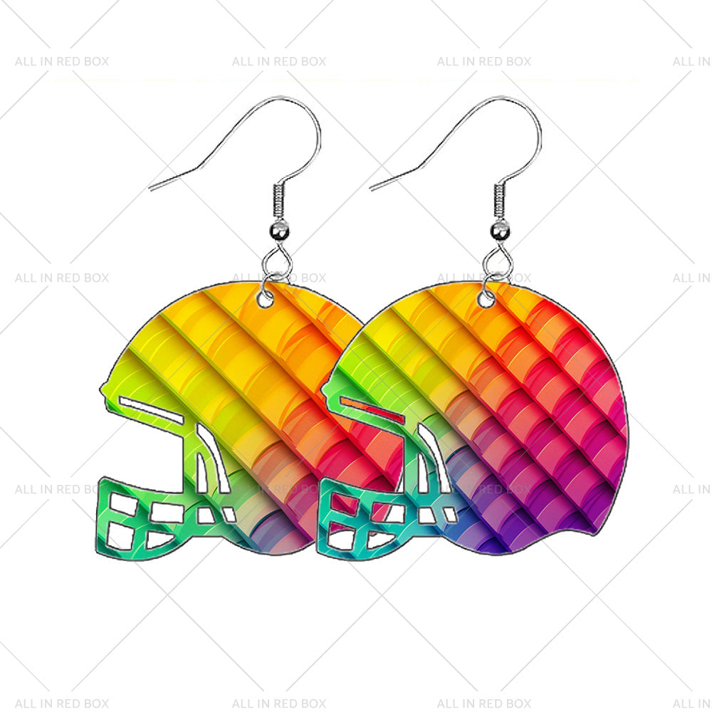 {{ 48PCS Sublimation Helmet Earring Blank MDF Double-Sided w Hook and Jump Ring }} - Buy Car Parts Online at {{ Kaka Auto Parts }}.