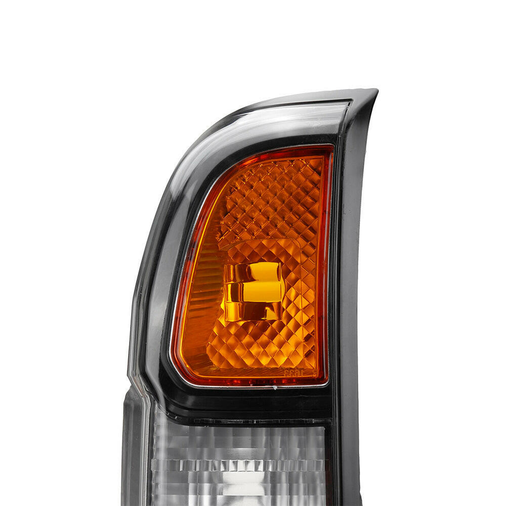 Pair Black Rear Tail Lamp Lights Suitable For Nissan Patrol GU Y61 Wagon 2004-2013