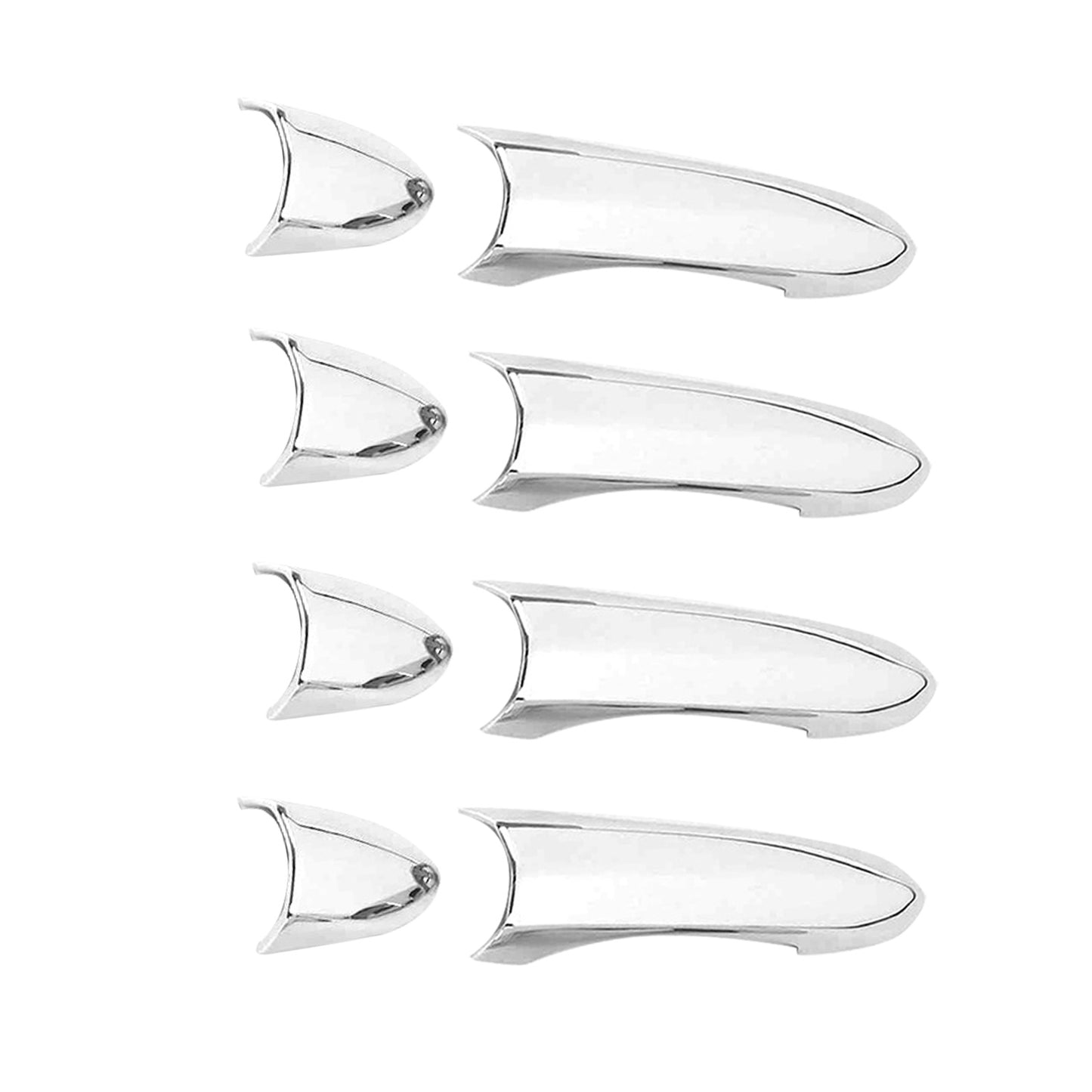4x Chrome Handle Cover Suitable For Ford Territory 2004-2018 Model