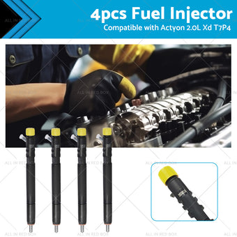 compare product 4PCS Fuel Injector EJBR04501D A6640170121 Suitable For Actyon 200 Sports 2. 0 Xdi