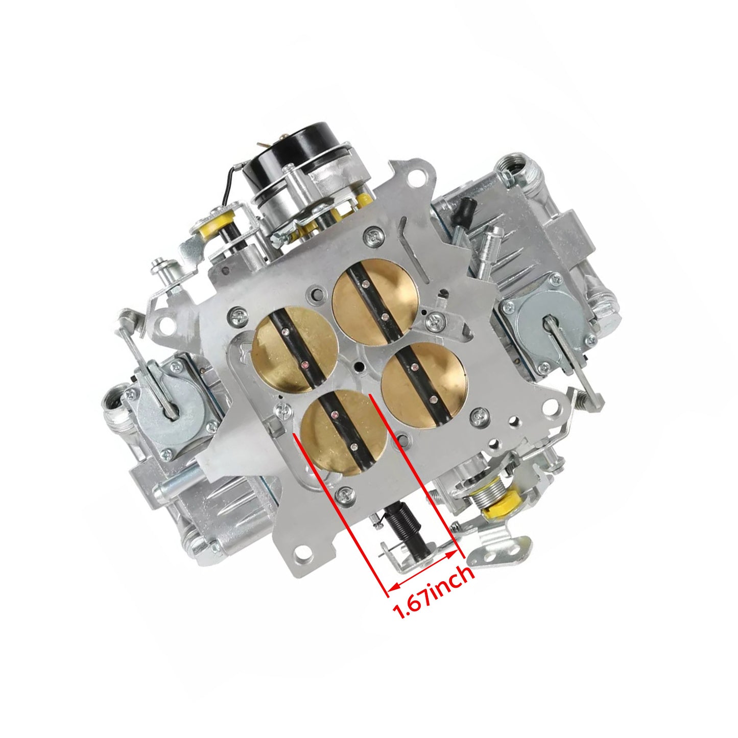 Suitable For 4 Barrel 650 CFM Double-Pumper Carburetor Electric Choke BR-67255
