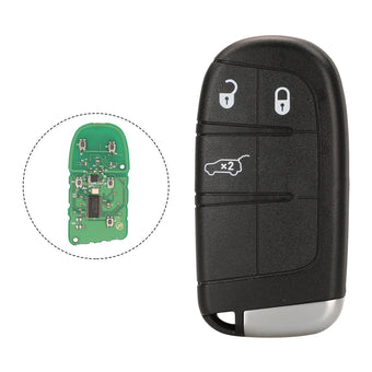 compare product 3-Button Smart Car Remote Key Replacement Suitable For Jeep Grand Cherokee 2014-2019