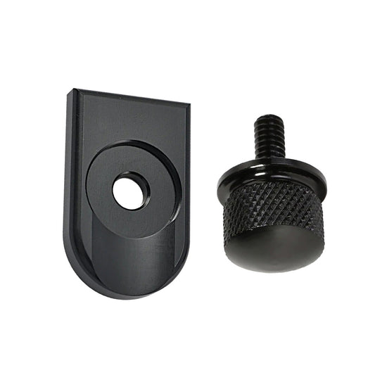 Seat Bolt Tab Screw Mount Nut Cover Kit Suitable For Harley-Davidson 1996-2020