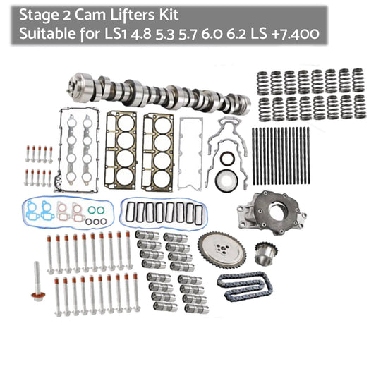 Stage 2 Cam Lifters Kit Suitable For LS2 V-8 6.0 05-09 LS3 V-8 6.3 08-13