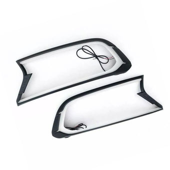 compare product 2x White Led Headlight Covers Suitable For Ford Ranger Wildtrak 2015-2020