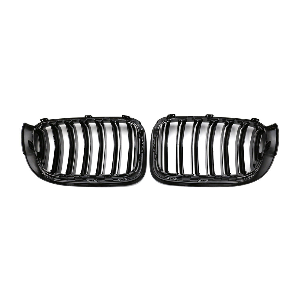 Front Bumper Kidney Grille Grill Suitable For BMW X3 F25 / X4 F26 2014-2017