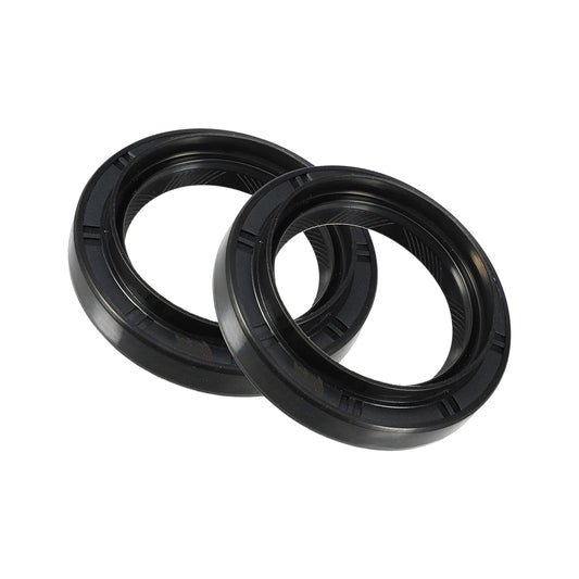 2x RH LH Front Axle Oil Seal Set Suitable for Toyota Hilux TGN26 KUN26 KUN25 RH+LH