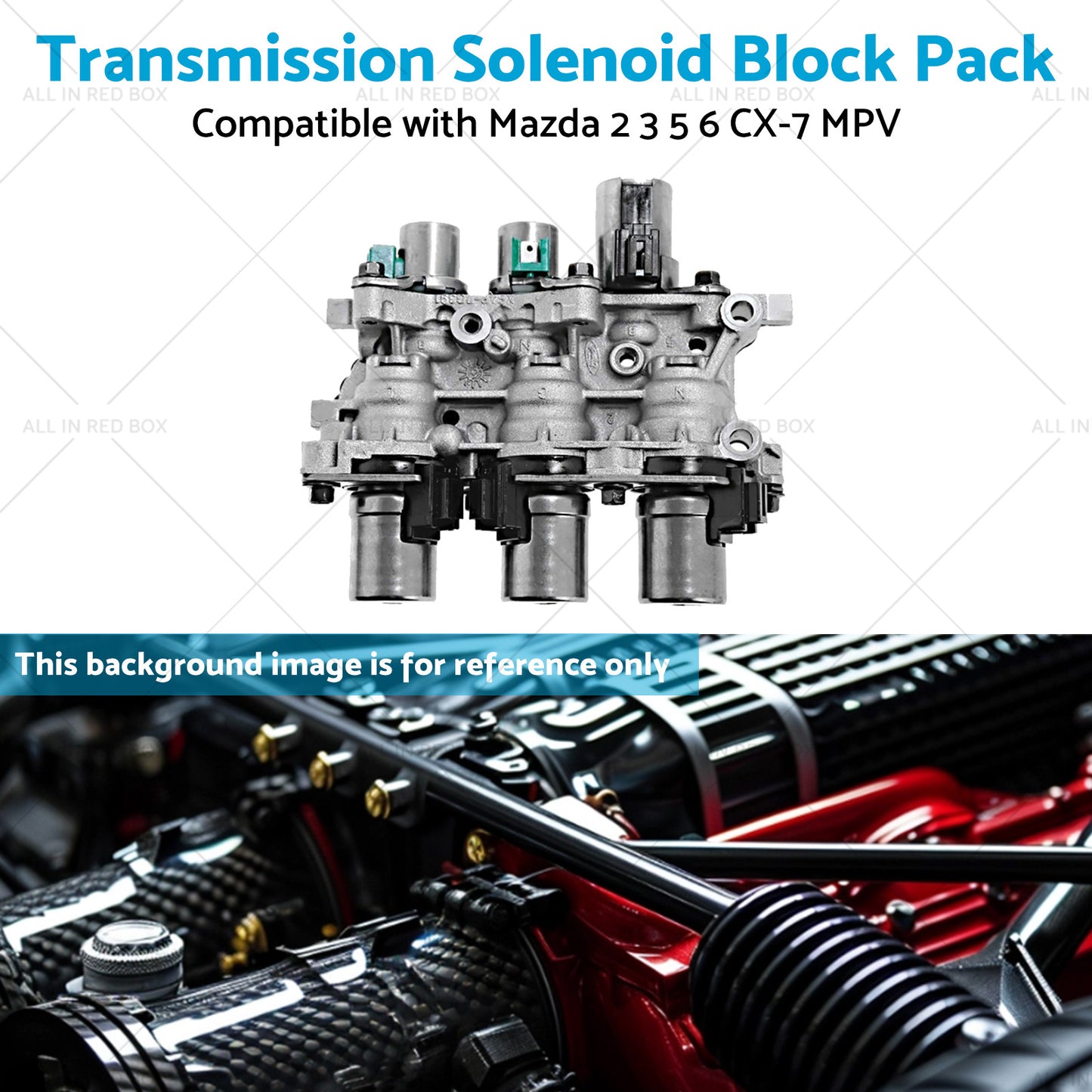 {{ 4F27-E Transmission Solenoid Block Pack Suitable For Mazda 2 3 5 6 CX-7 MPV }} - Buy Car Parts Online at {{ Kaka Auto Parts }}.