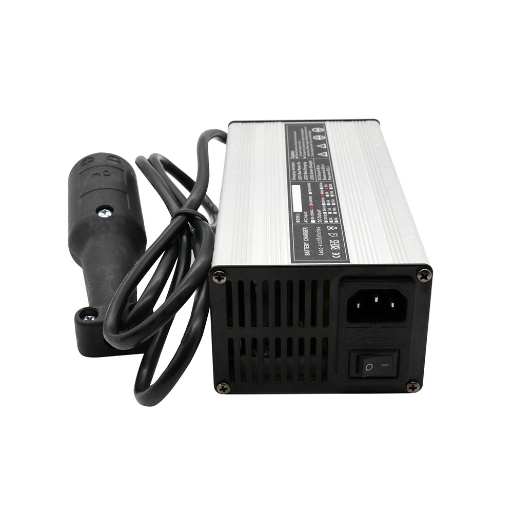 48V 6A Snap-Head 3-Pin Plug Battery Charger Suitable For EZ-GO TXT & Club Golf Cart