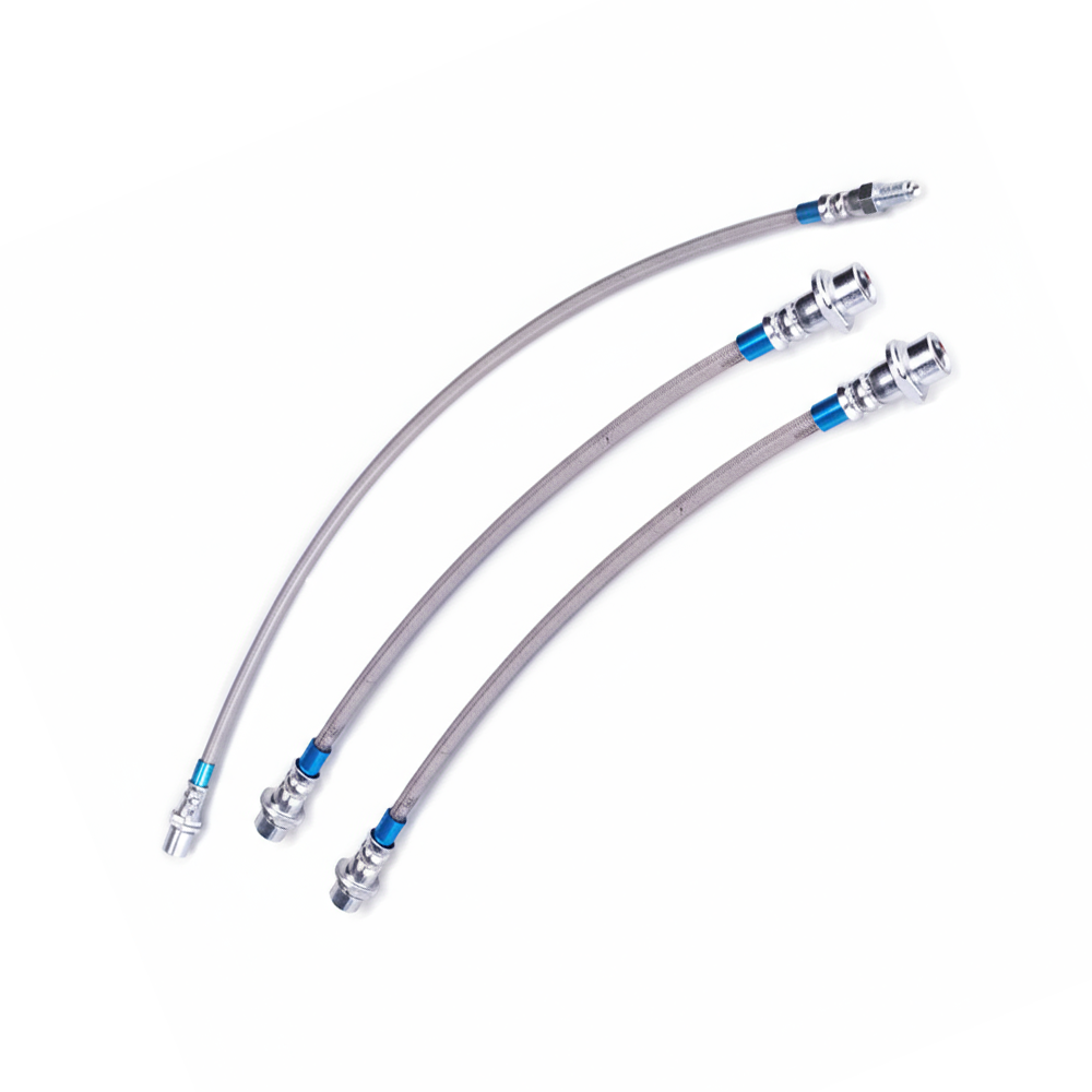Stainless Steel Braided Brake Lines With ABS Suitable For Toyota Hilux KUN26 N70