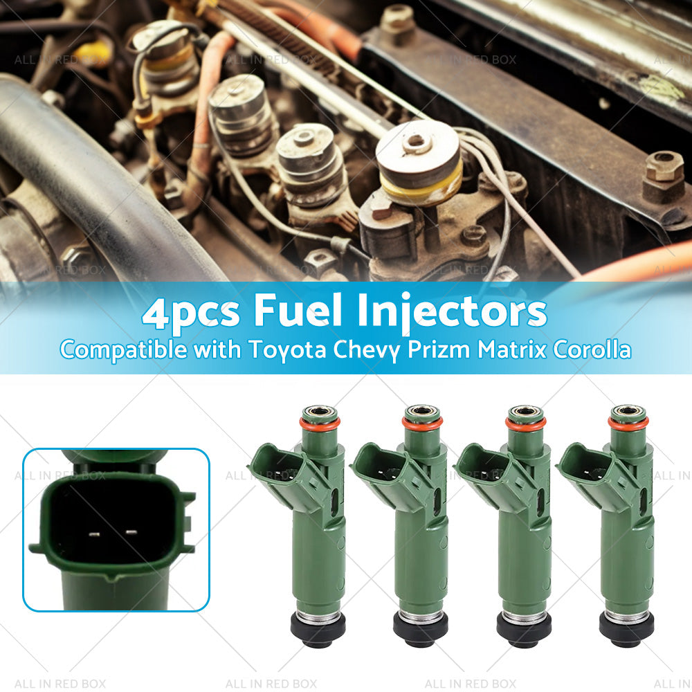 {{ 4PCS Fuel Injector Suitable For Toyota Chevy Prizm Matrix Corolla 23250-22040 }} - Buy Car Parts Online at {{ Kaka Auto Parts }}.
