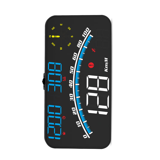 Digital Speedometer GPS HUD Head Up Display Universal Car MPH Overspeed Alarm