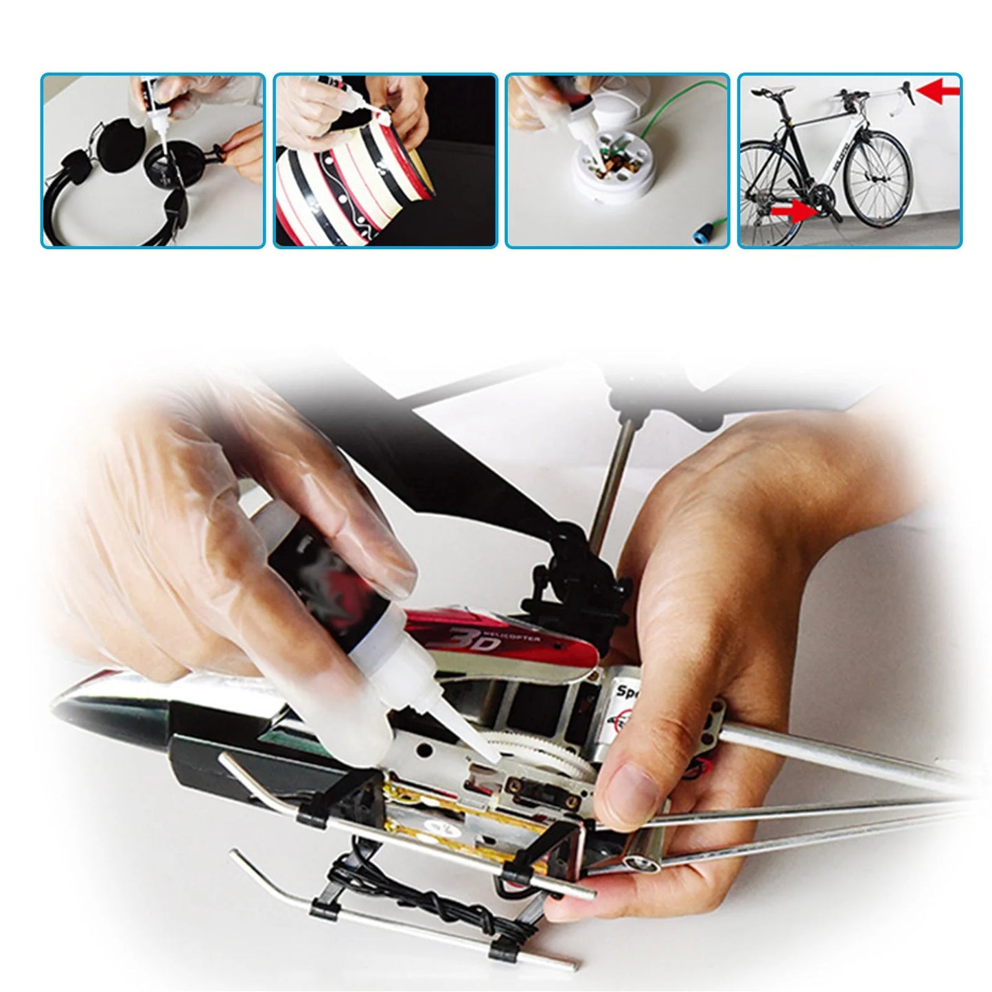 Strong Powder Adhesive Repair Kit – 7s Quick Bonding Glue for Multi-Surface Fixing