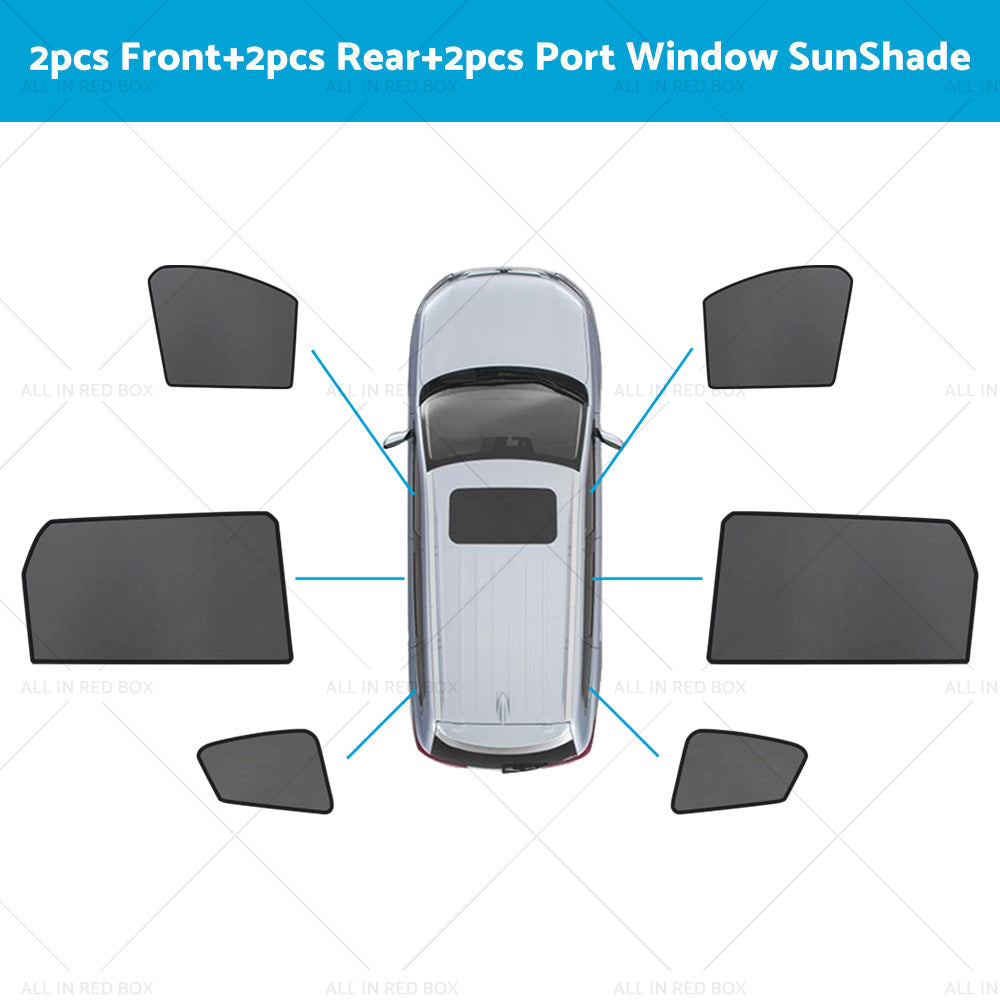 {{ Car Window Sun Shades Suitable for LDV D90 2017-2023 Rear Magnetic Blind Mesh }} - Buy Car Parts Online at {{ Kaka Auto Parts }}.