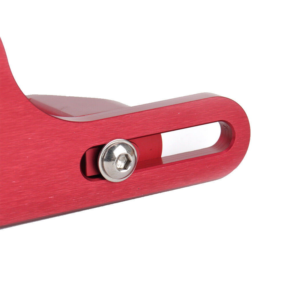 Throttle Cable Carb Bracket Carburetor Billet Aluminum Red Suitable For Carb 4150 / 4160