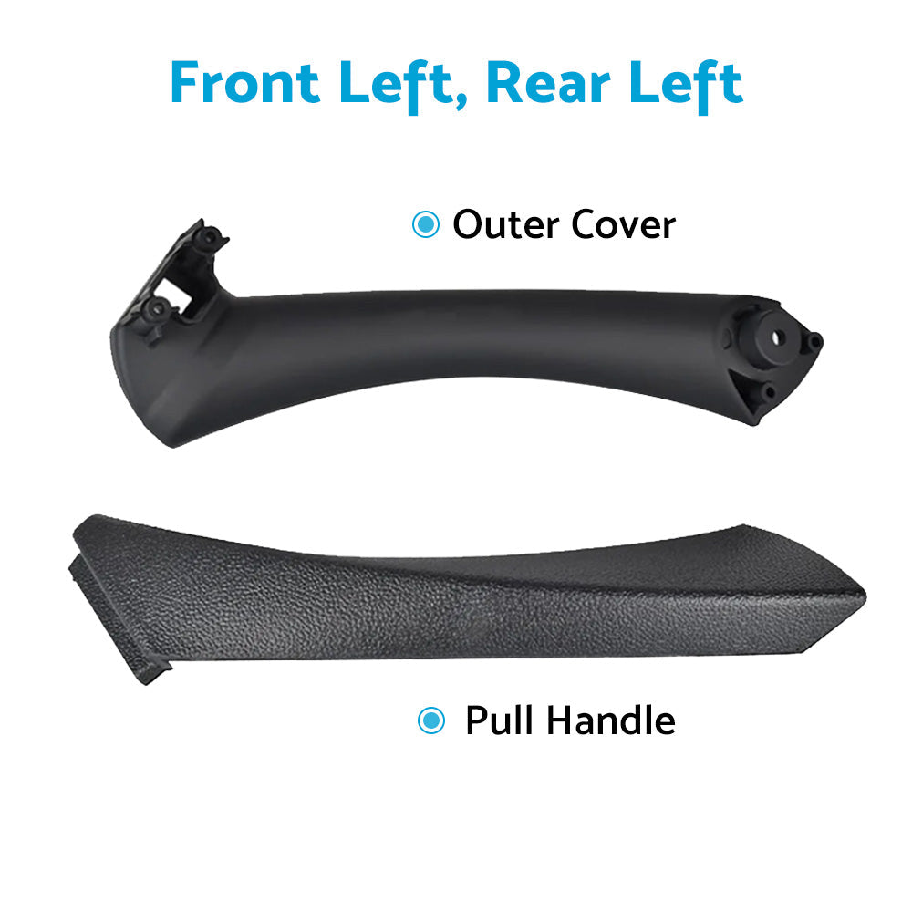Inner Door Panel Handle Pull Interior Trim Cover Suitable For BMW E90 3 Series