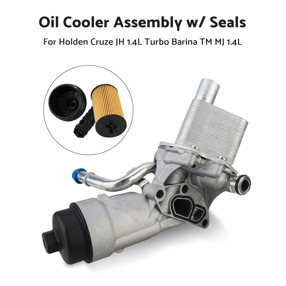 {{ Oil Cooler Assembly w or Seals For Holden Cruze JH 1. 4L Turbo Barina TM MJ 1. 4L }} - Buy Car Parts Online at {{ Kaka Auto Parts }}.