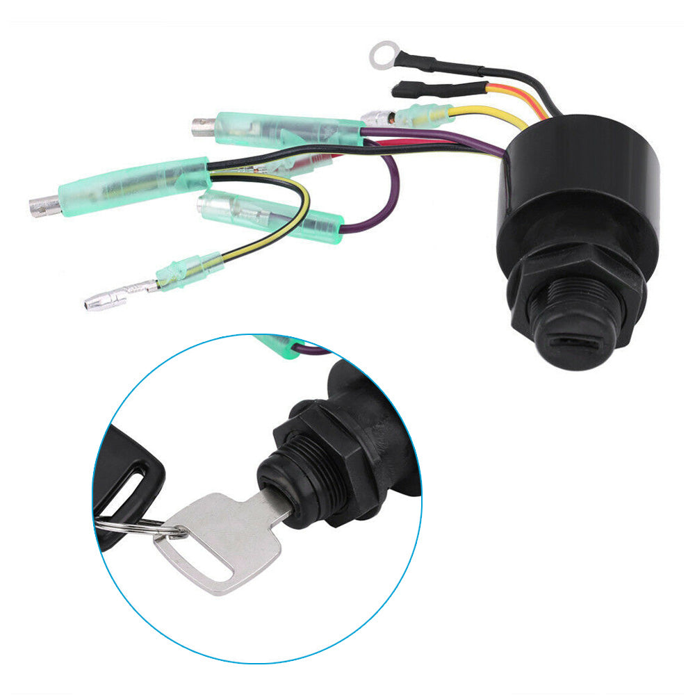 Ignition Key Switch Assembly Suitable For Mercury Outboard Boat Motor 87-17009A5