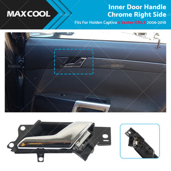 compare product Right Inner Door Handle Chrome Fits For Holden Captiva 5 Seater 2006 - 2018