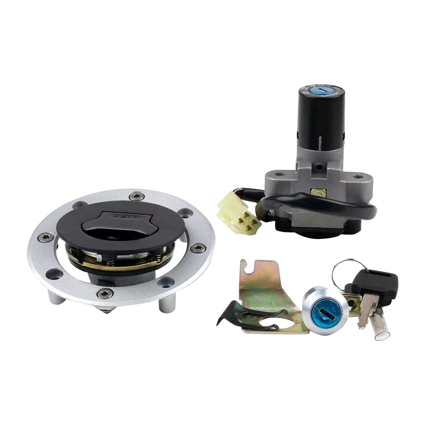 {{ Ignition Switch Fuel Gas Cap Lock Key Set Suitable for Suzuki GS500 2001–2012 }} - Buy Car Parts Online at {{ Kaka Auto Parts }}.