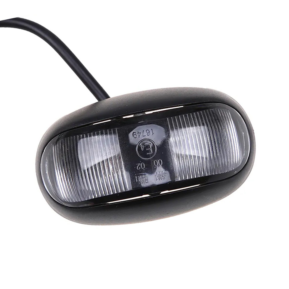 {{ 10pcs 2 LED Clearance Lights Side Marker Lamp Red Amber Trailer Truck 12V 24V }} - Buy Car Parts Online at {{ Kaka Auto Parts }}.