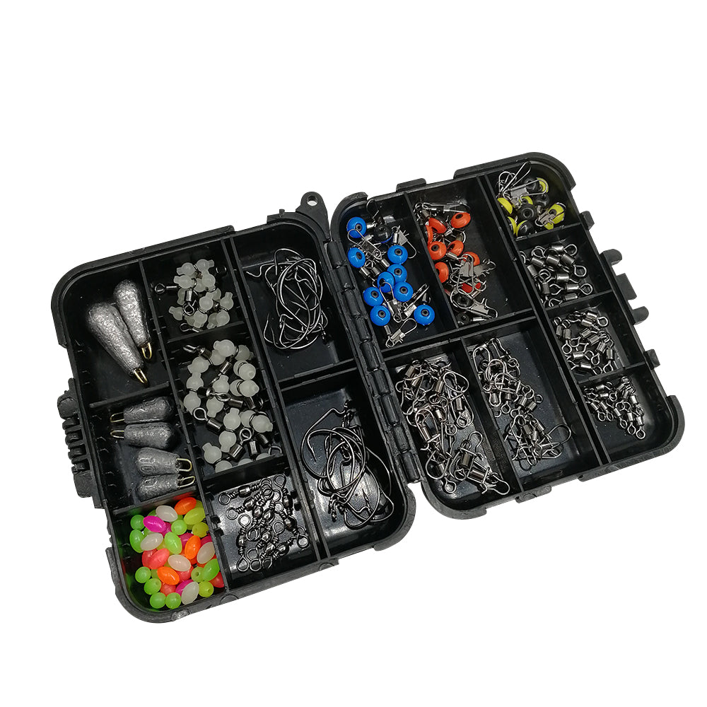 {{ 177Pcs Pro Fishing Accessories Kit w or  Tackle Box For Outdoor Swivels Hook Beads }} - Buy Car Parts Online at {{ Kaka Auto Parts }}.