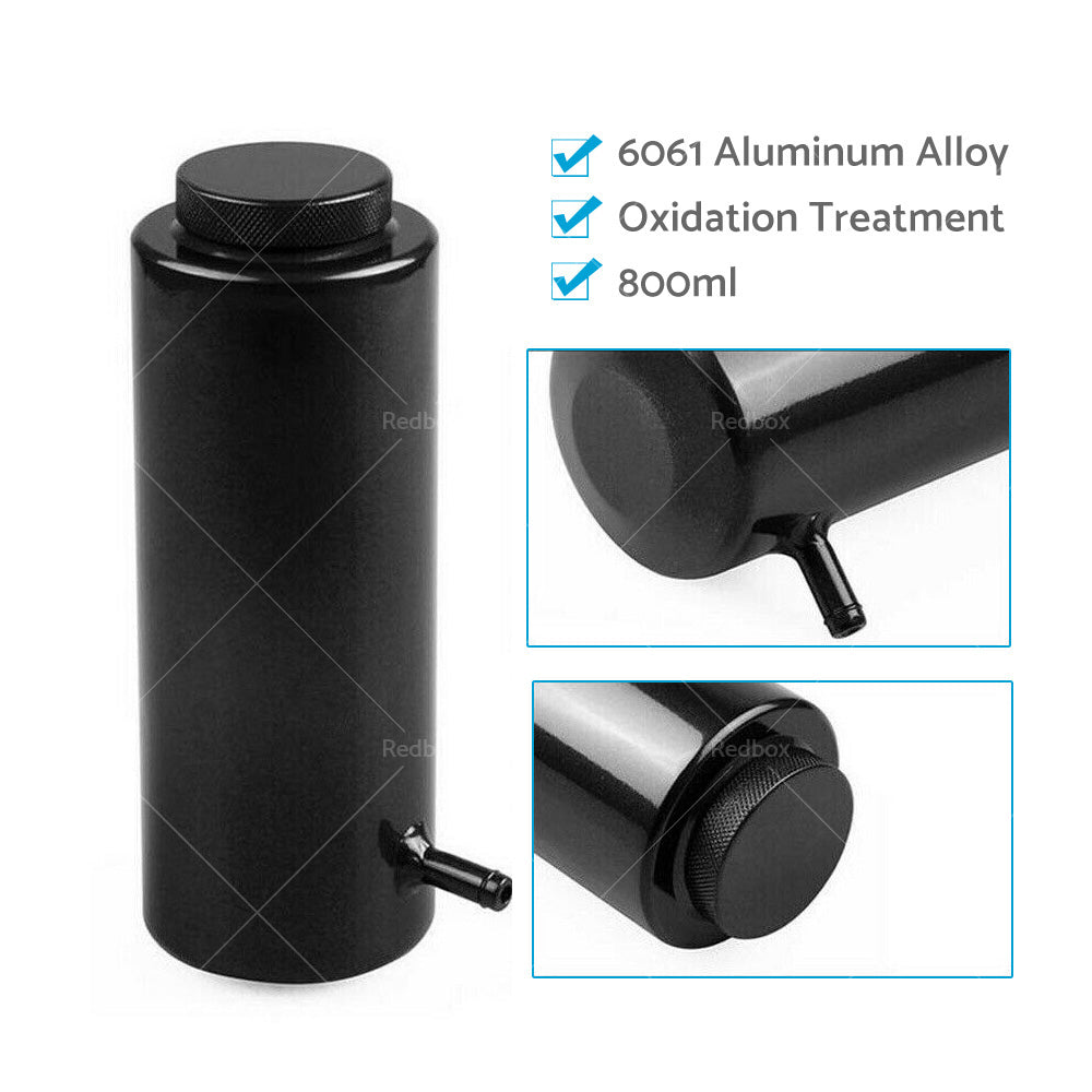 {{ 800ml Black Overflow Catch Tank Radiator Coolant Expansion Tank Bottle Header }} - Buy Car Parts Online at {{ Kaka Auto Parts }}.