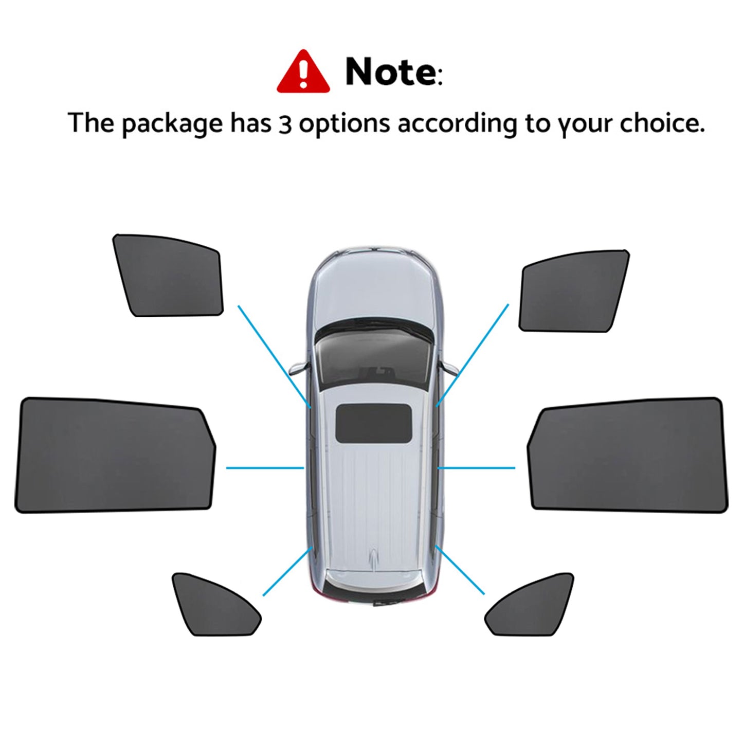 {{ Car Magnetic Mesh Sun Blind Shade Suitable for Suitable for Holden Captiva 06-17 }} - Buy Car Parts Online at {{ Kaka Auto Parts }}.