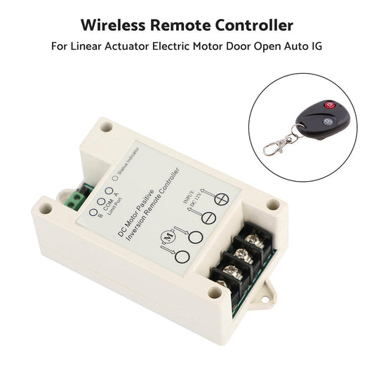 Wireless Remote Controller for Linear Actuator Electric Motor Door Open Auto IG