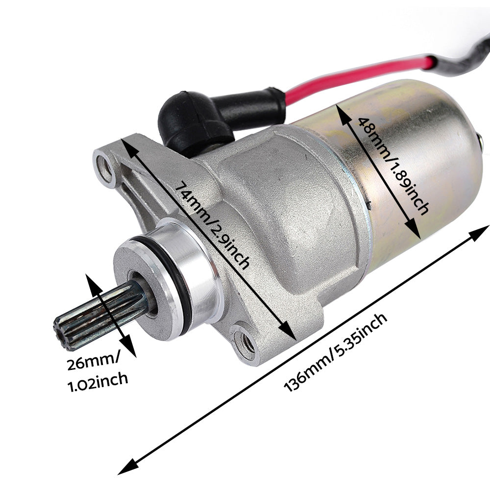 Starter Motor Suitable For Yamaha TTR50E / TT-R50 2005-2017 & TTR90 / TT-R90 2004-2007
