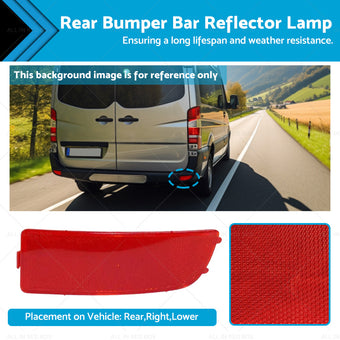 compare product Rear Bumper Bar Reflector Lamp Suitable For Mercedes Benz Sprinter 2006-2018 RH