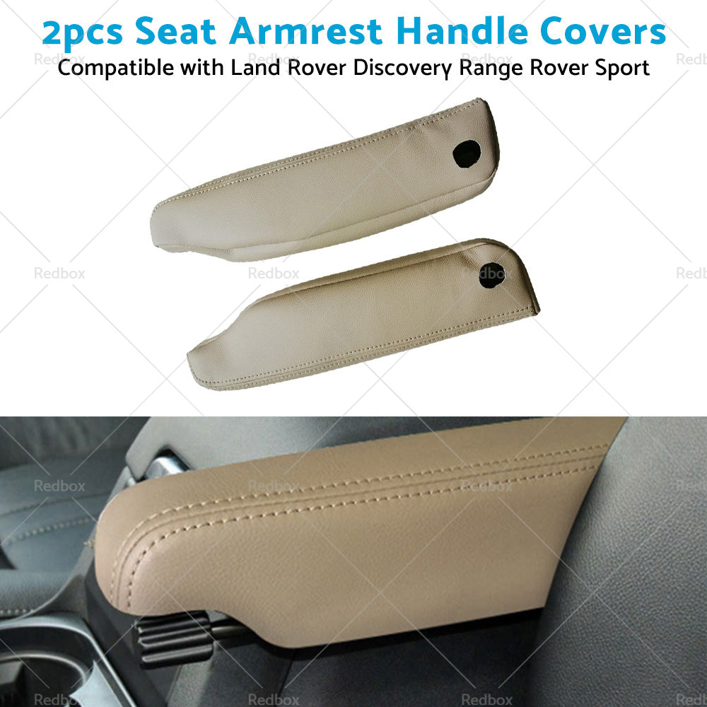 {{ 2PCS LEATHER Seat Armrest Handle Cover Suitable For 2005-2013 Range Rover SPORT }} - Buy Car Parts Online at {{ Kaka Auto Parts }}.