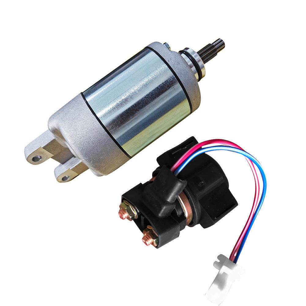 {{ Starter Motor w  Relay Solenoid Suitable For Honda TRX300 TRX300FW FourTrax 300 }} - Buy Car Parts Online at {{ Kaka Auto Parts }}.