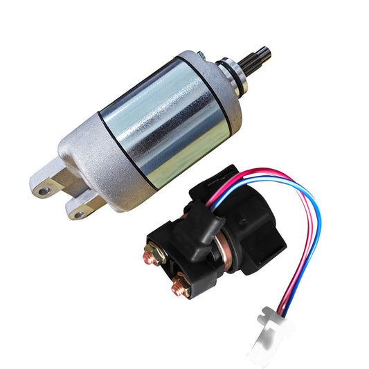 Starter Motor w  Relay Solenoid Suitable For Honda TRX300 TRX300FW FourTrax 300
