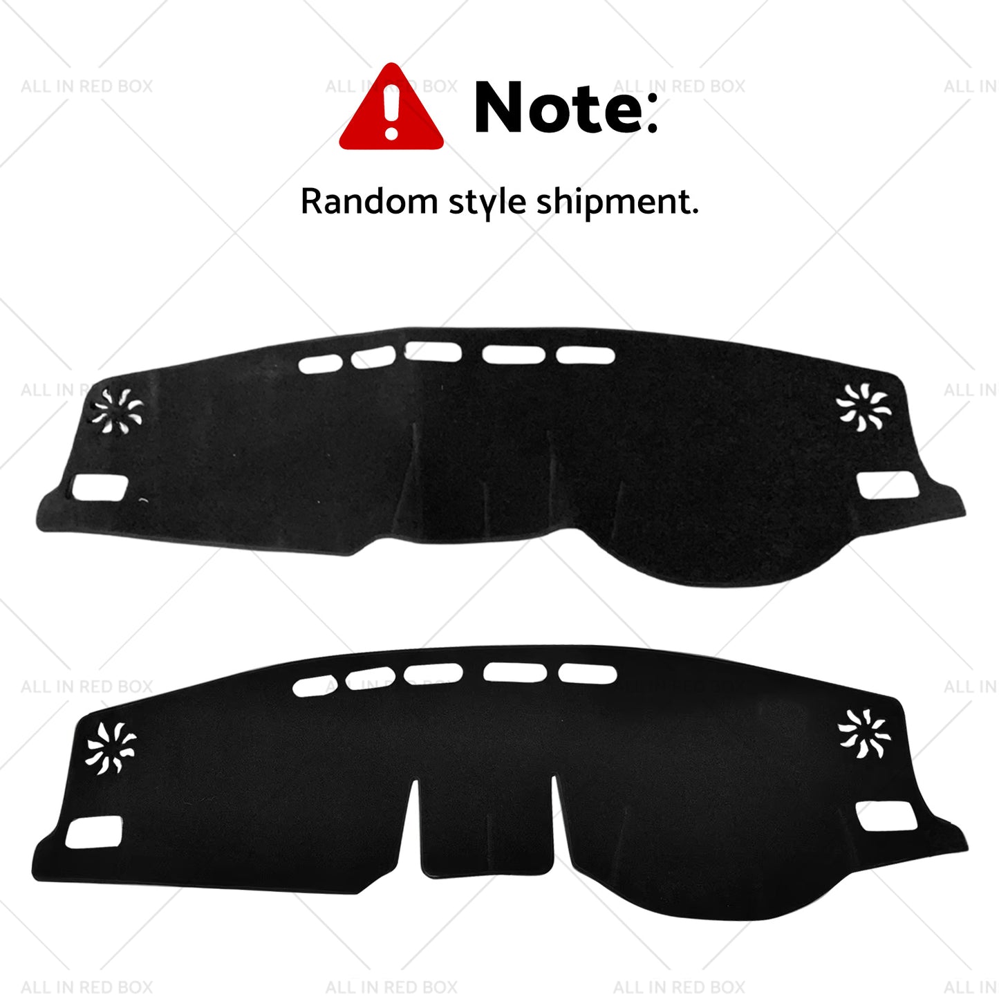 {{ Non-Slip Dashboard Pad Cover Dash Mat Suitable for Toyota Rav4 2019-2025 Black }} - Buy Car Parts Online at {{ Kaka Auto Parts }}.